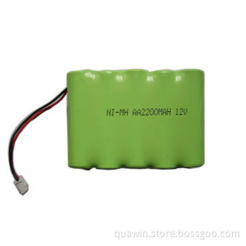 12V Ni-MH Battery Pack 2200mAh Recharge Pack